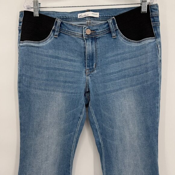 KanCan For Maurices Bell Bottom Medium Wash Stretch Jeans Women's 13/30 - Picture 2 of 9
